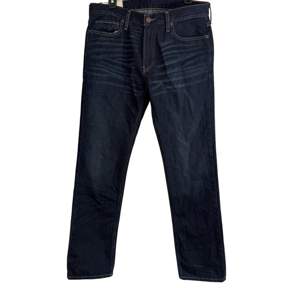 Hollister‎ Mens Epic Flex Slim Straight Leg Denim Jeans Blue Wash 31x30